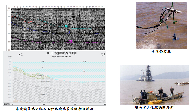 水域地震映像勘探